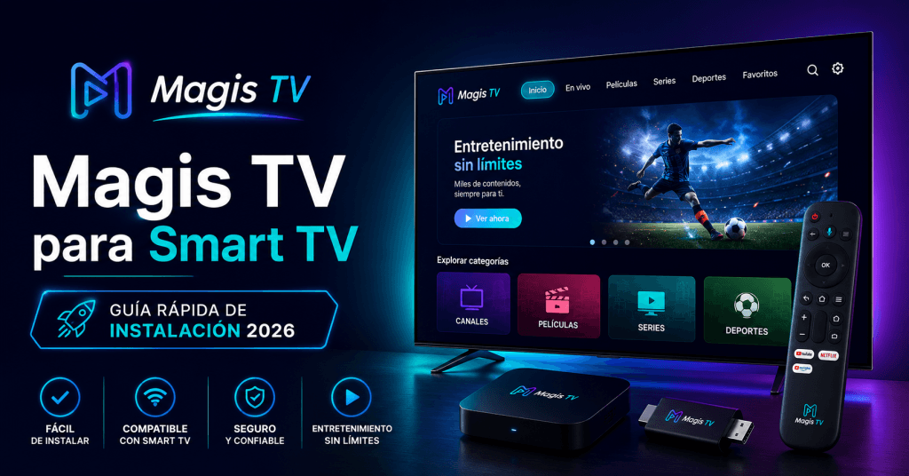 Descargar Magis TV en Smart TV Magis TV APK Para Smart TV